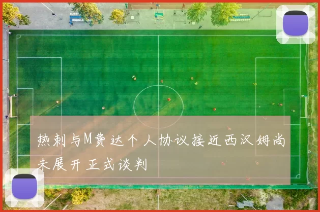 热刺与M费达个人协议接近西汉姆尚未展开正式谈判